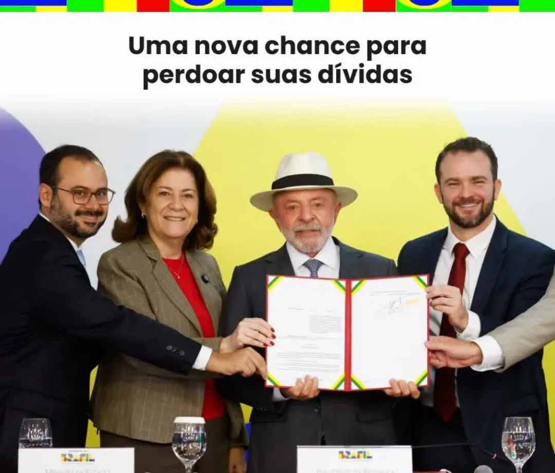 Uma nova chance para perdoar suas dívidas